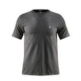 Camiseta 66676 Básica Gris Oscuro Para Hombre