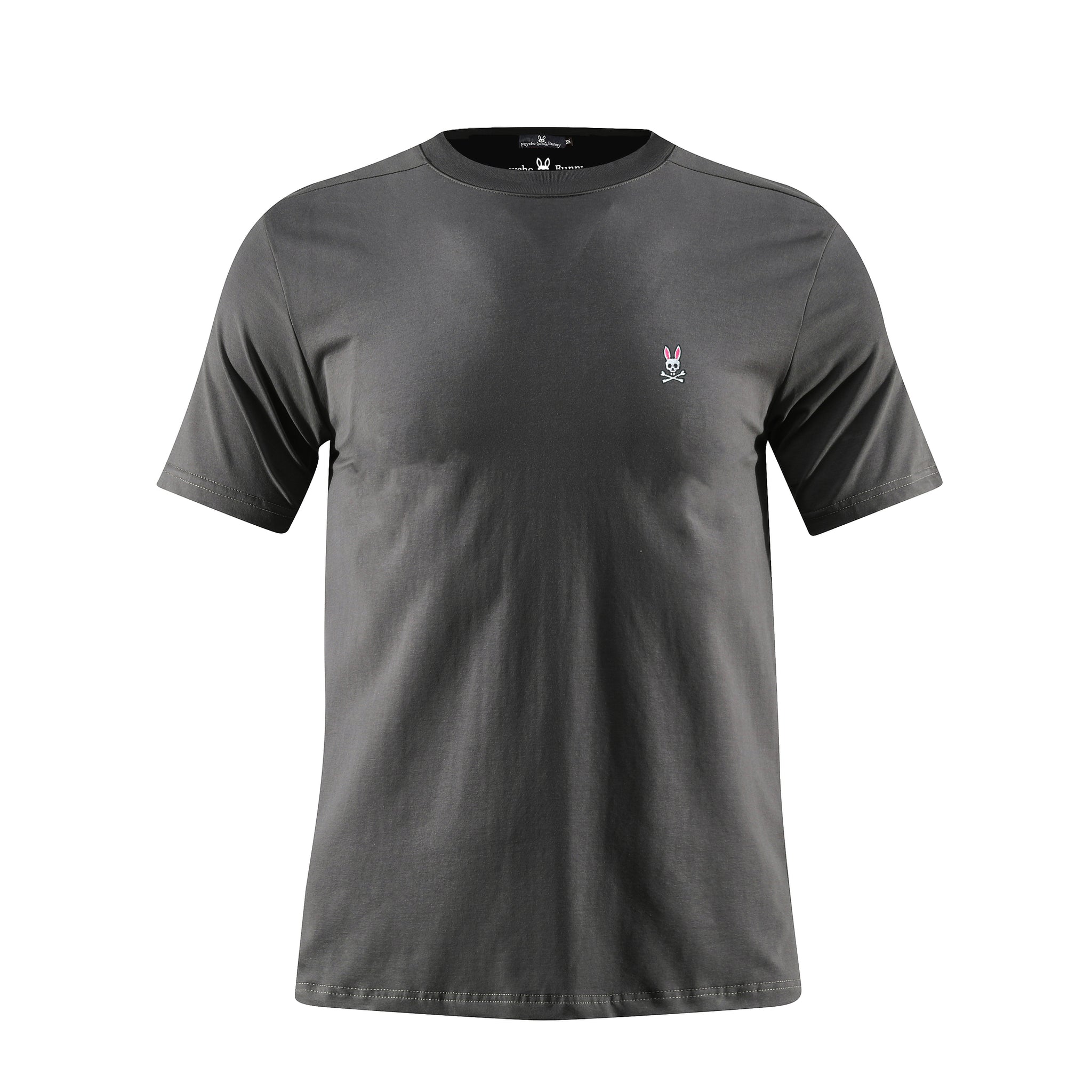 Camiseta 66676 Básica Gris Oscuro Para Hombre