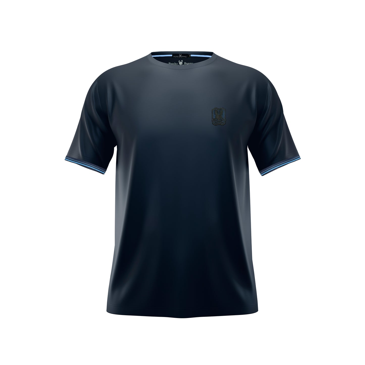 Camiseta 66677 Básica Azul Oscuro Para Hombre