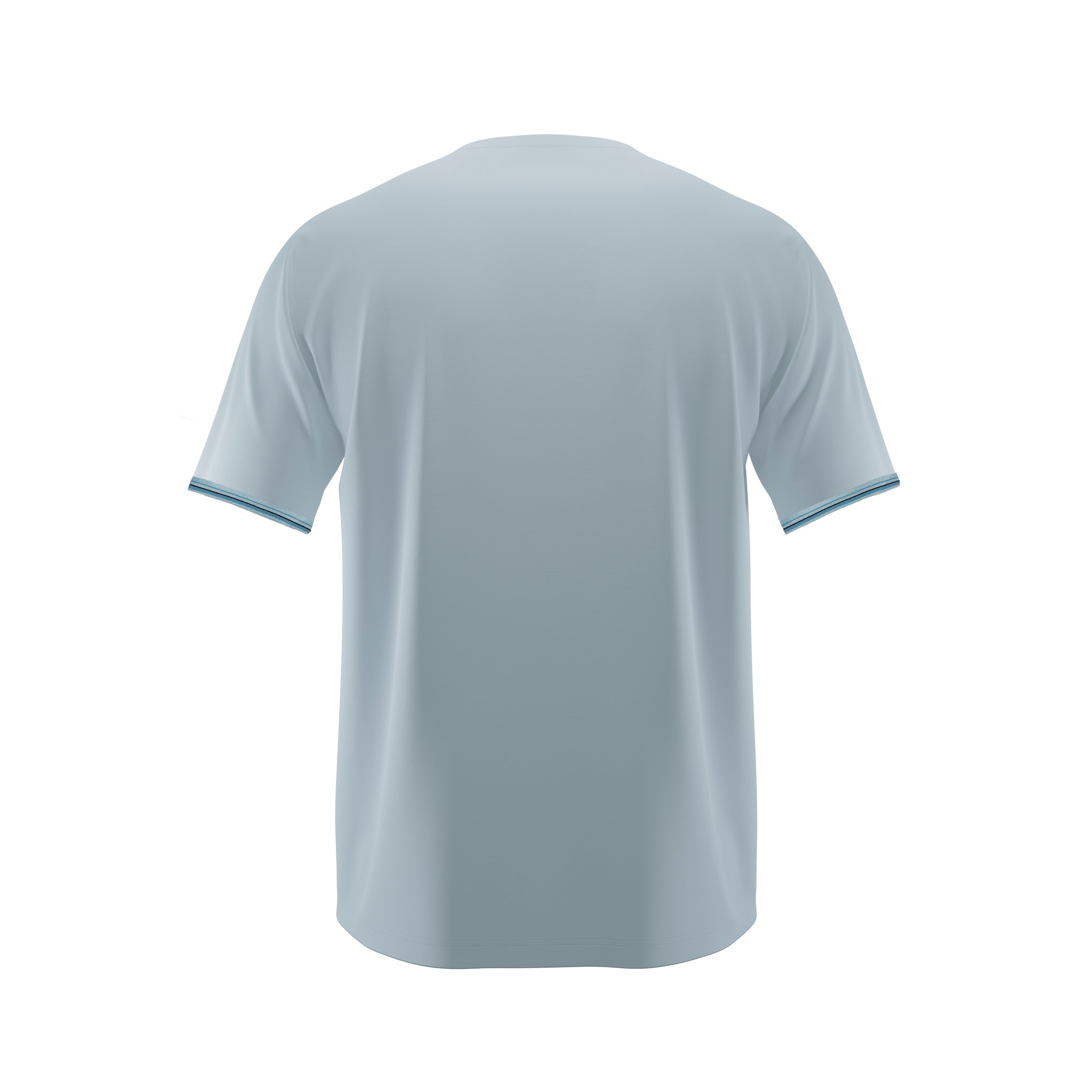 Camiseta 66677 Básica Azul Claro Para Hombre