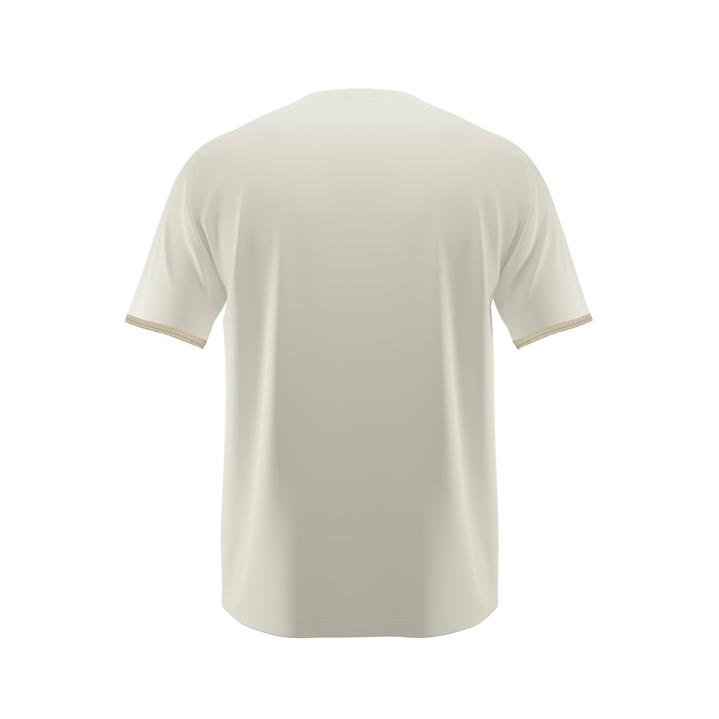 Camiseta 66677 Básica Crema Para Hombre