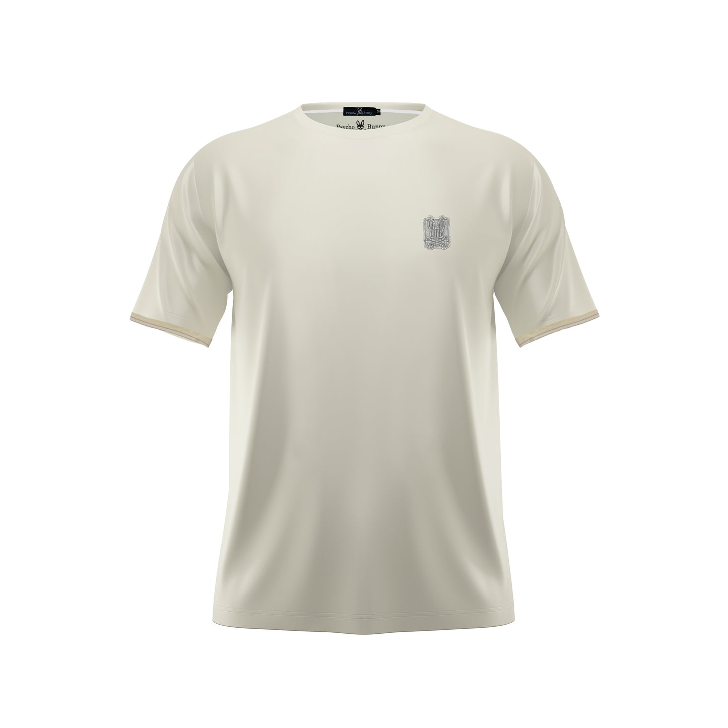 Camiseta 66677 Básica Crema Para Hombre