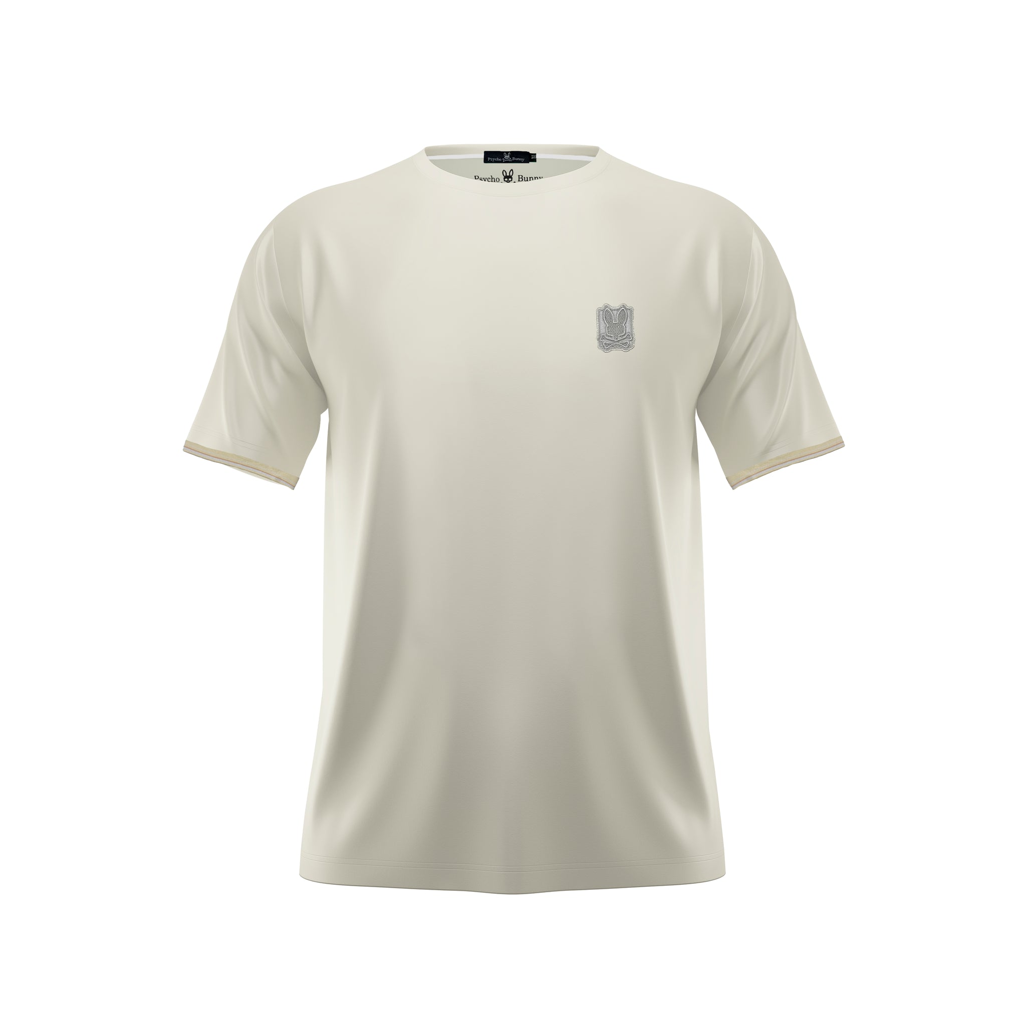 Camiseta 66677 Básica Crema Para Hombre
