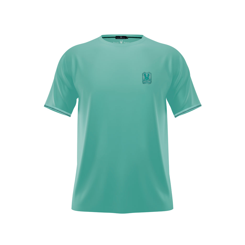 Camiseta 66677 Básica Menta Para Hombre