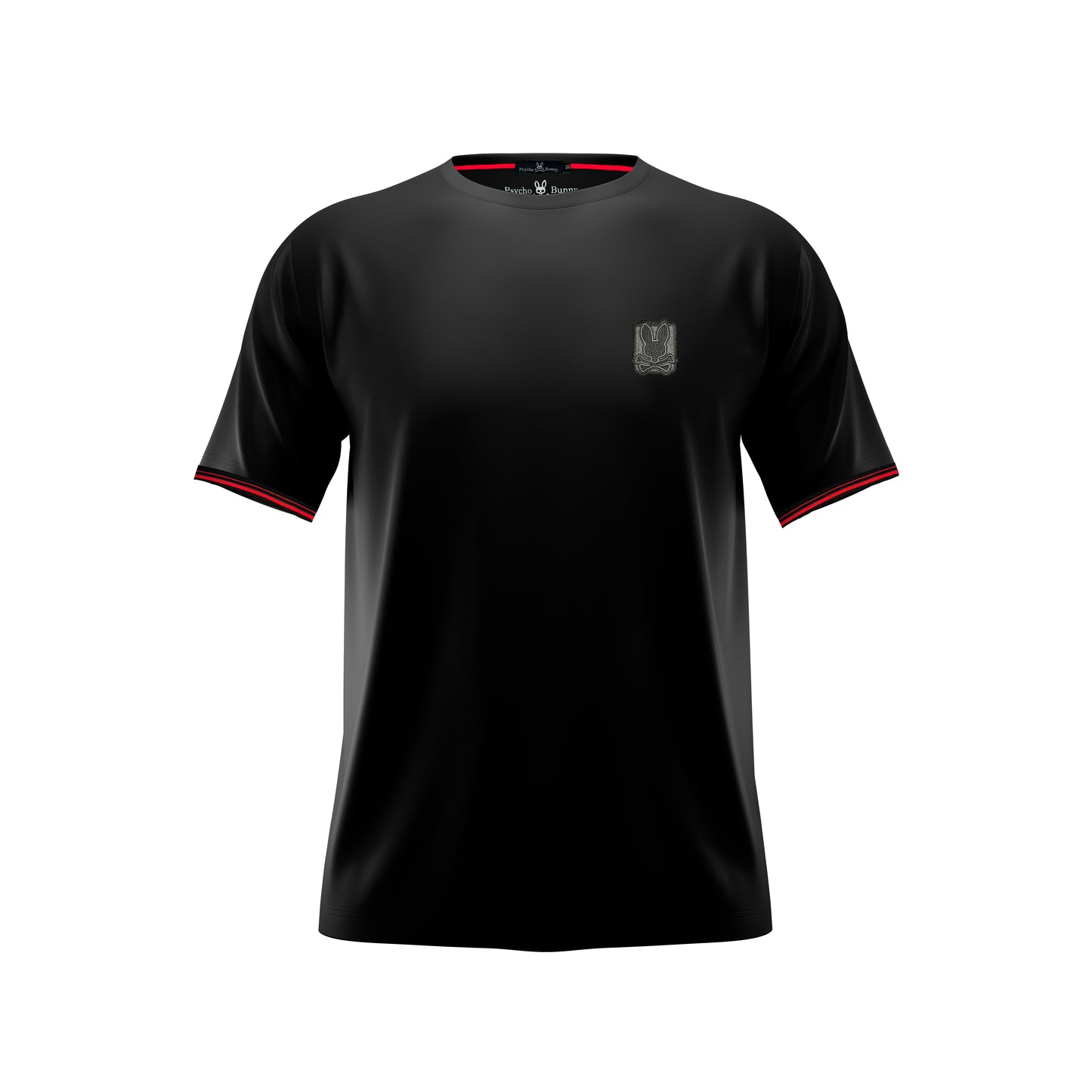Camiseta 66677 Básica Negra Para Hombre