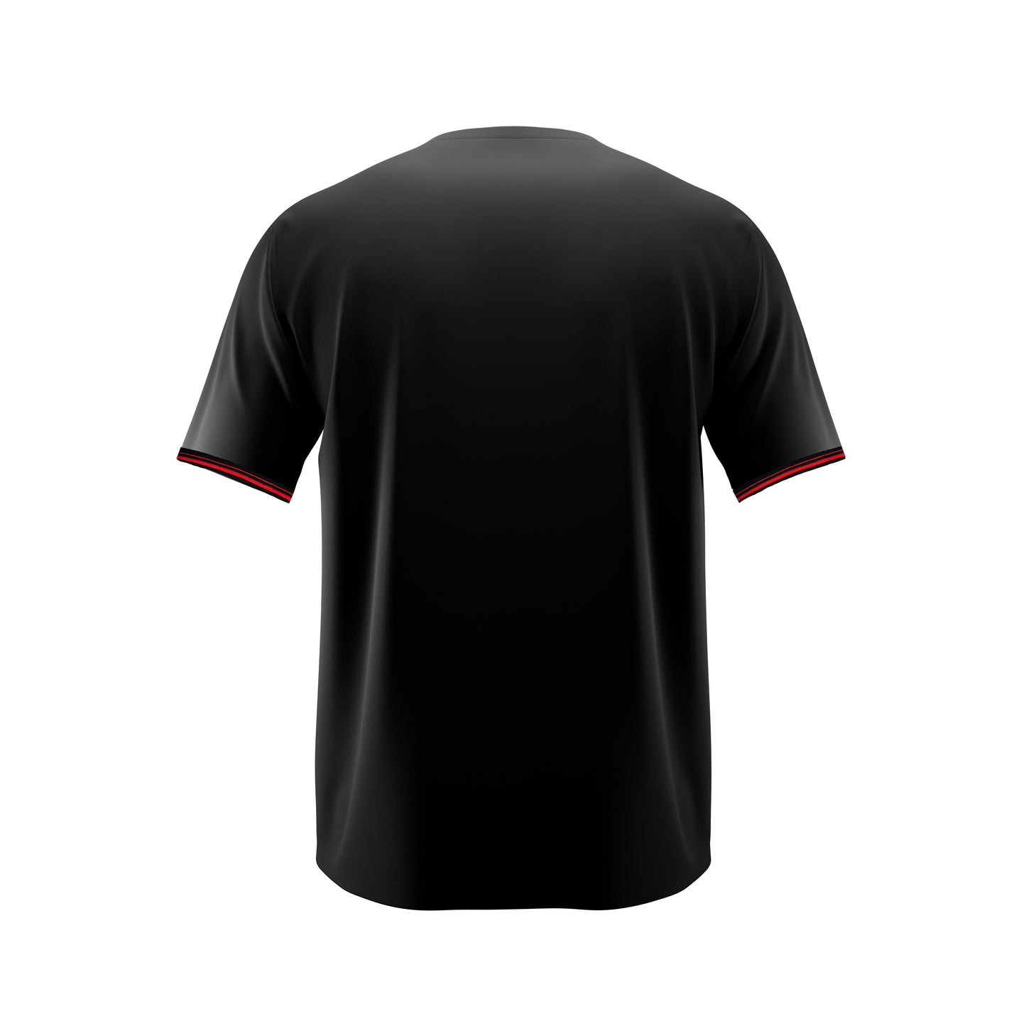 Camiseta 66677 Básica Negra Para Hombre