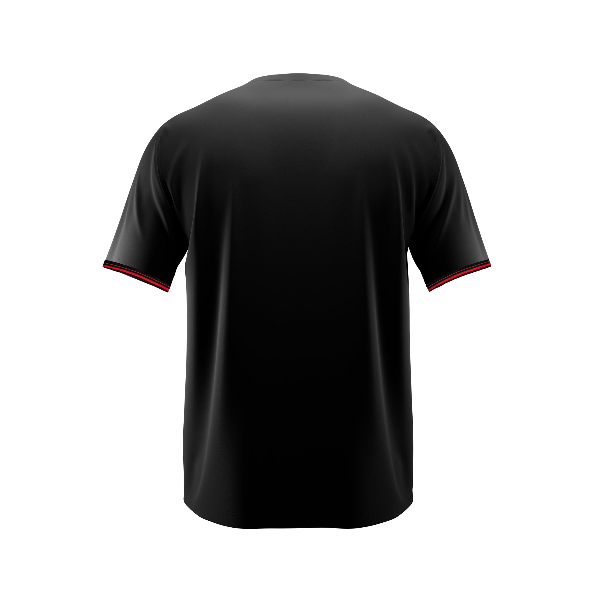 Camiseta 66677 Básica Negra Para Hombre