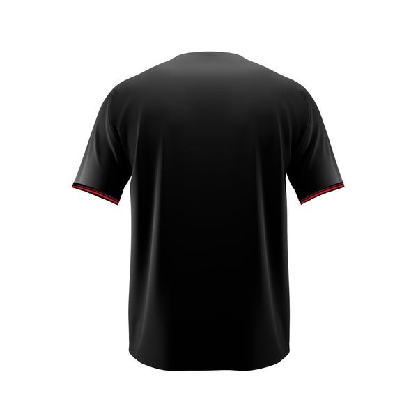 Camiseta 66677 Básica Negra Para Hombre