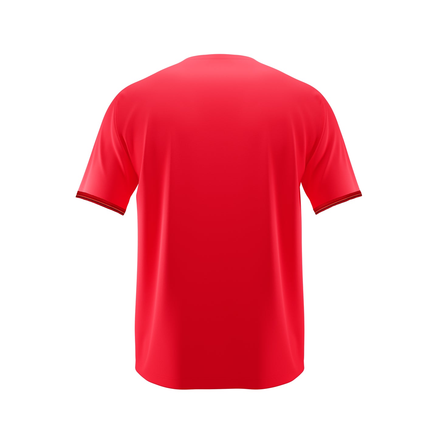 Camiseta 66677 Básica Roja Para Hombre