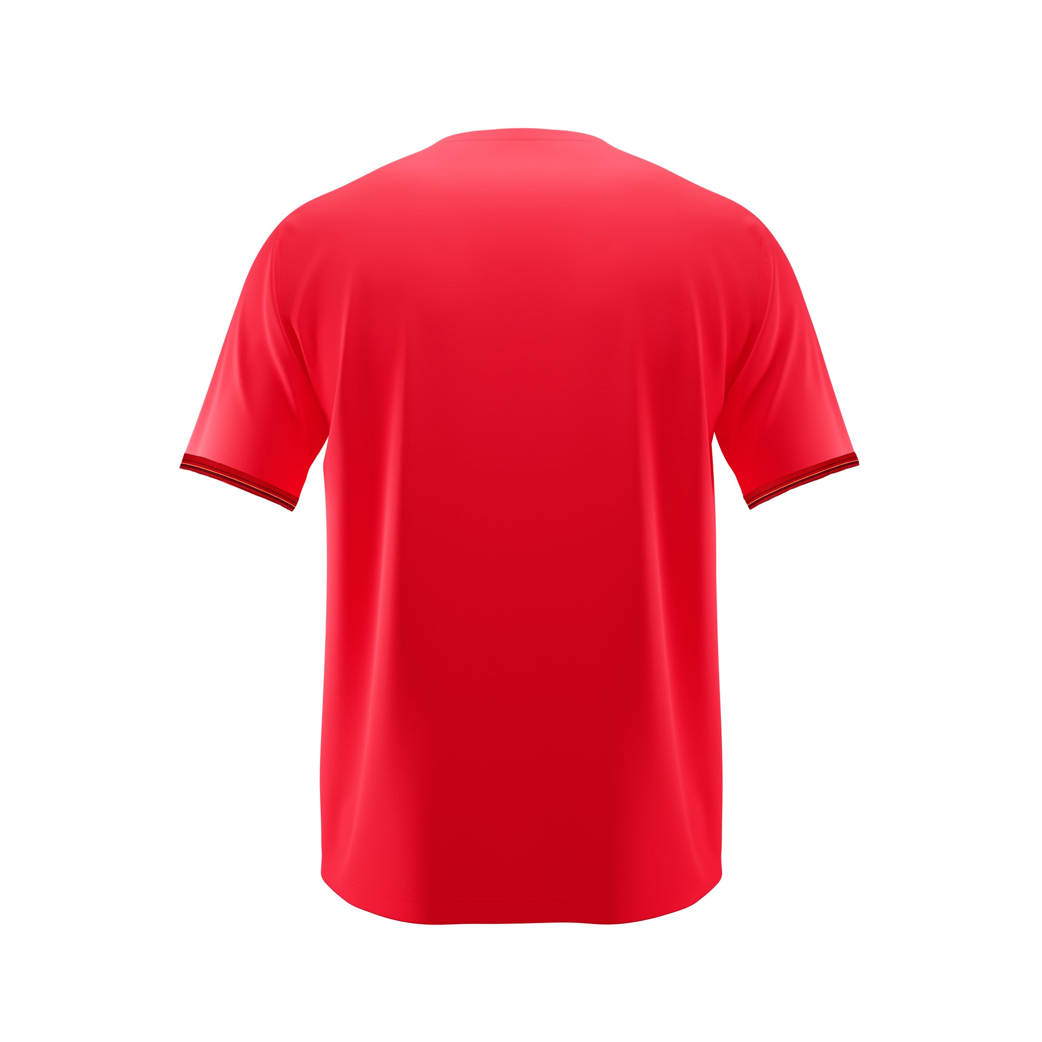 Camiseta 66677 Básica Roja Para Hombre