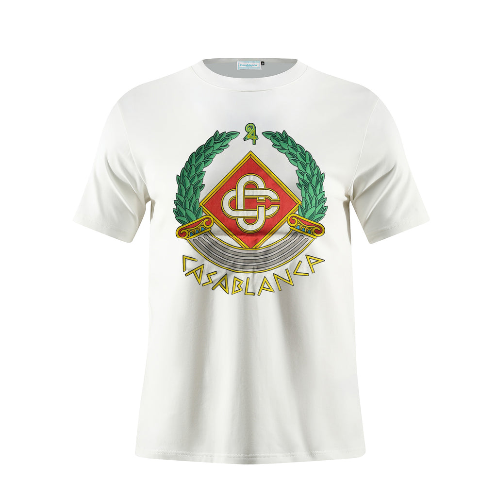 Camiseta 66783 Estampada Blanca Para Hombre