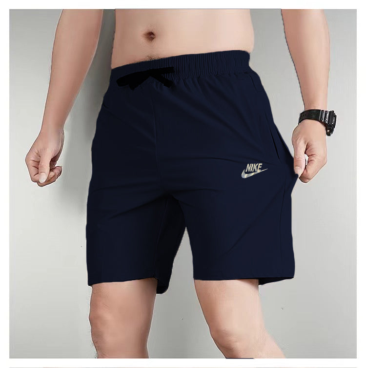 Pantaloneta Deportiva Azul Oscuro Para Hombre Ref. 6740