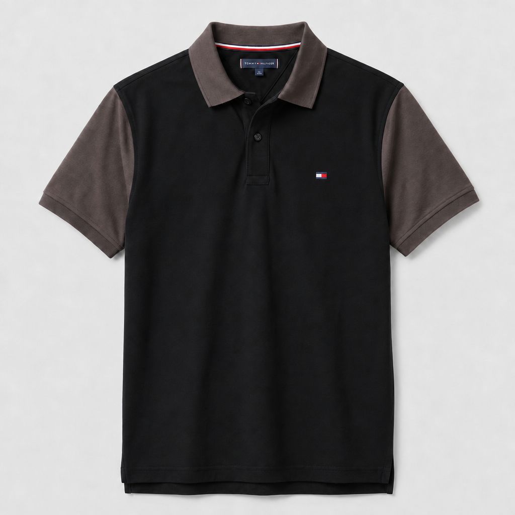 Camiseta 185047 Tipo Polo Negro para hombre