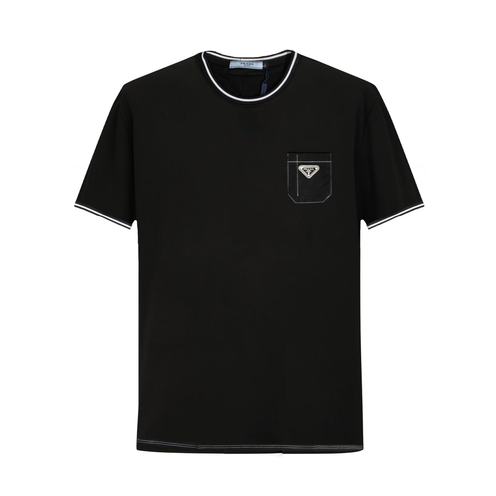 Camiseta 68526 Estampada Negra Para Hombre