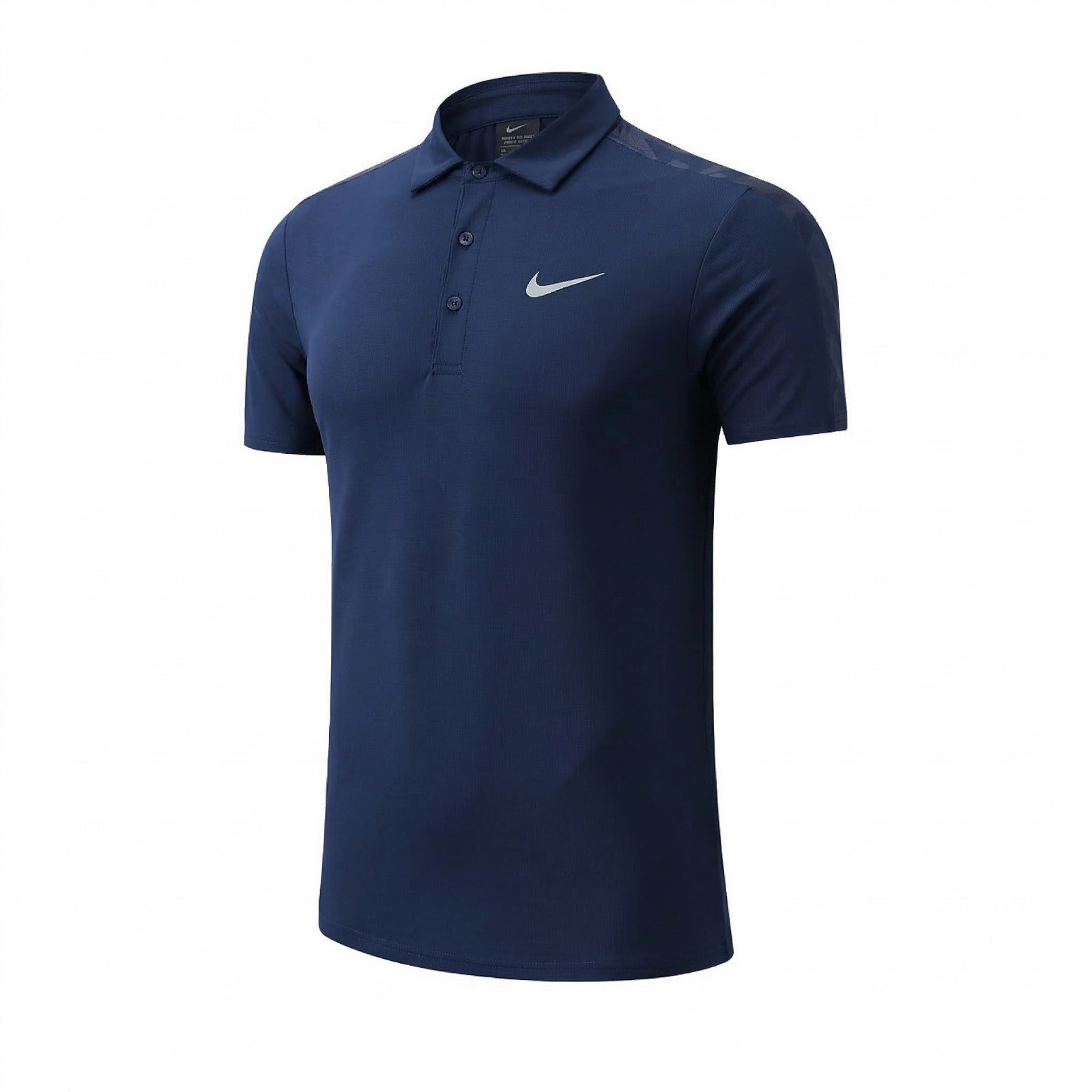 Camiseta Deportiva Azul Oscuro Para Hombre Ref. CAM19