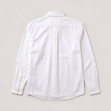 Camisa 50021 Manga larga  Blanco para hombre
