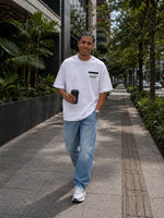 Camiseta 788354 Oversize Blanco para hombre