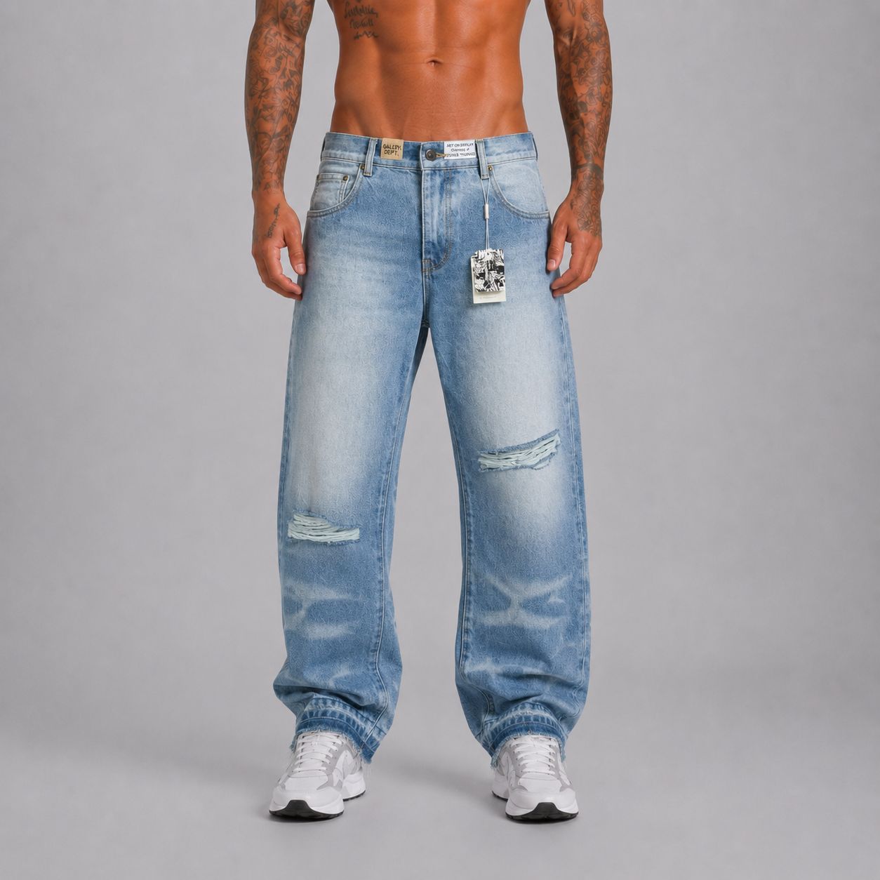 Jean GD AD088 Azul Para Hombre