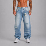 Jean GD AD088 Azul Para Hombre