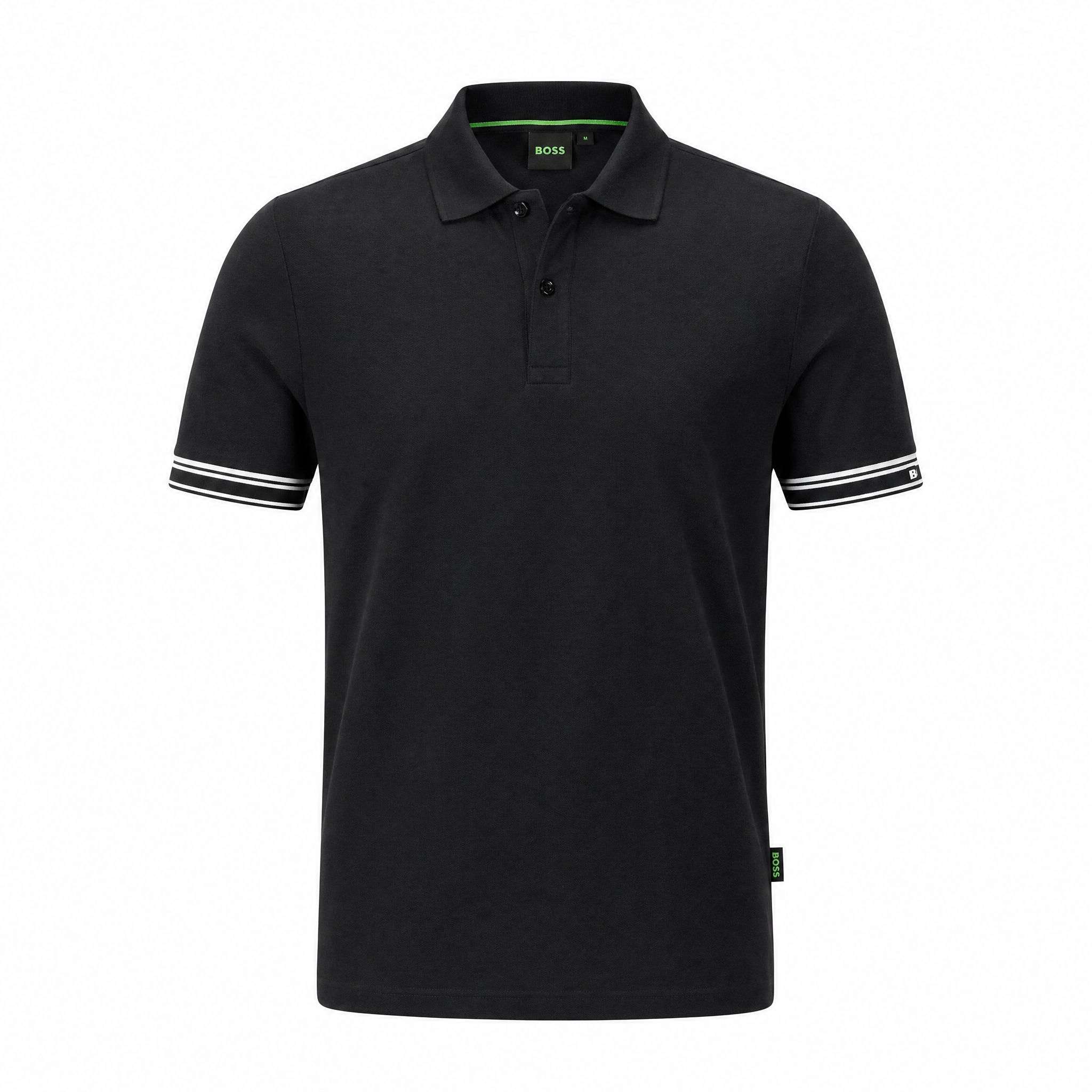 Camiseta 185022 Tipo Polo Negro para hombre