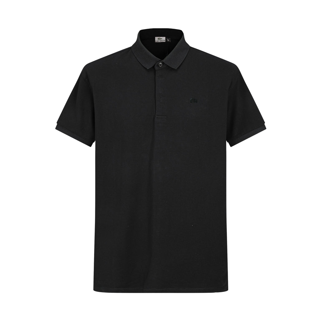 Camiseta 38032 Tipo Polo Negra  Para Hombre