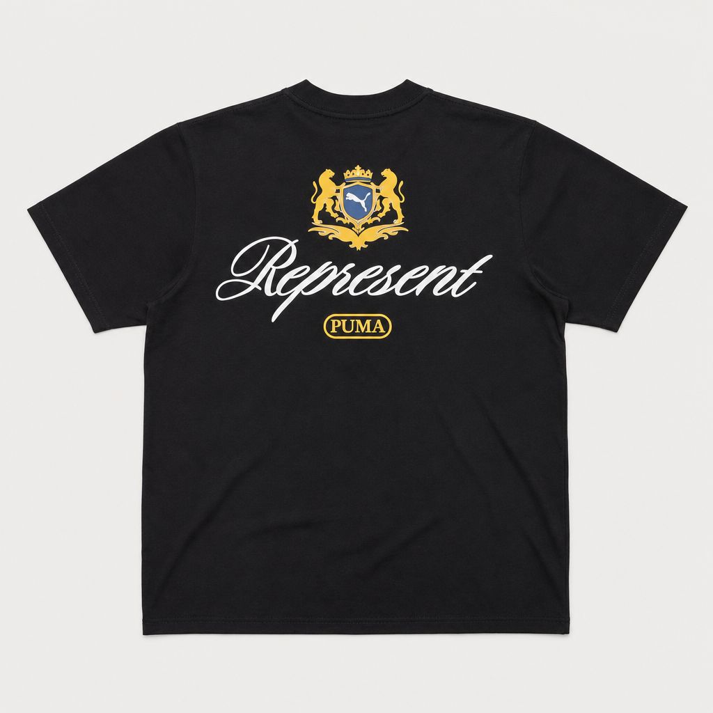 Camiseta 788457 Oversize Negro para hombre