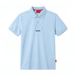 Camiseta 918005 Tipo Polo Azul Claro para hombre