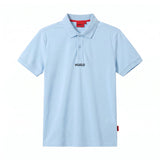 Camiseta 918005 Tipo Polo Azul Claro para hombre
