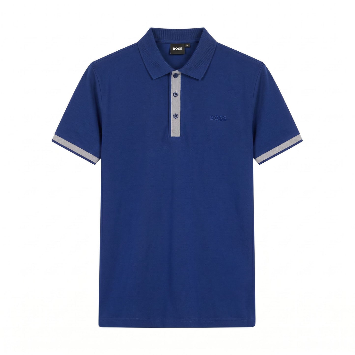Camiseta 918013 Tipo Polo Azul Oscuro para hombre