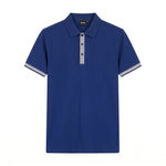 Camiseta 918013 Tipo Polo Azul Oscuro para hombre