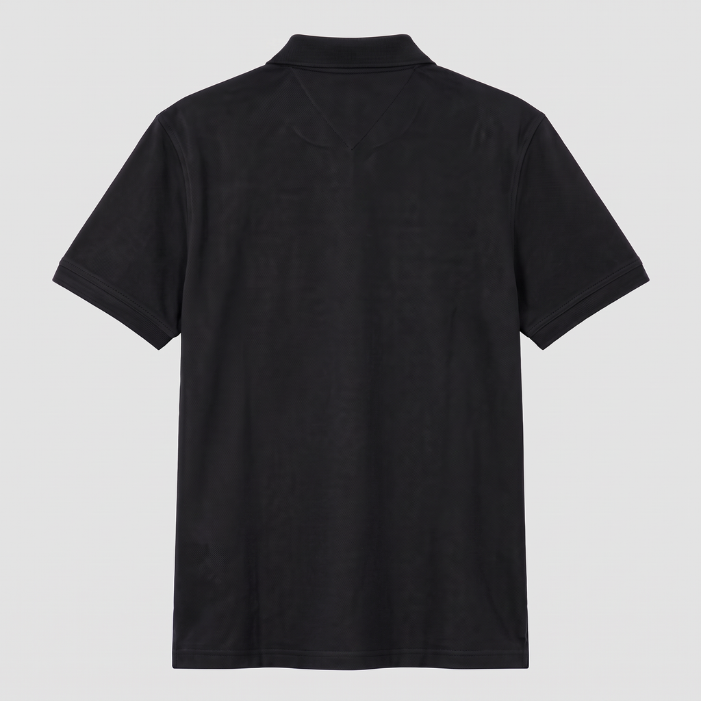 Camiseta 778113 Tipo Polo Negra para hombre