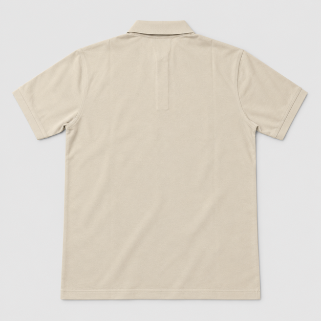 Camiseta 778132 Tipo Polo Crema/Khaki para hombre