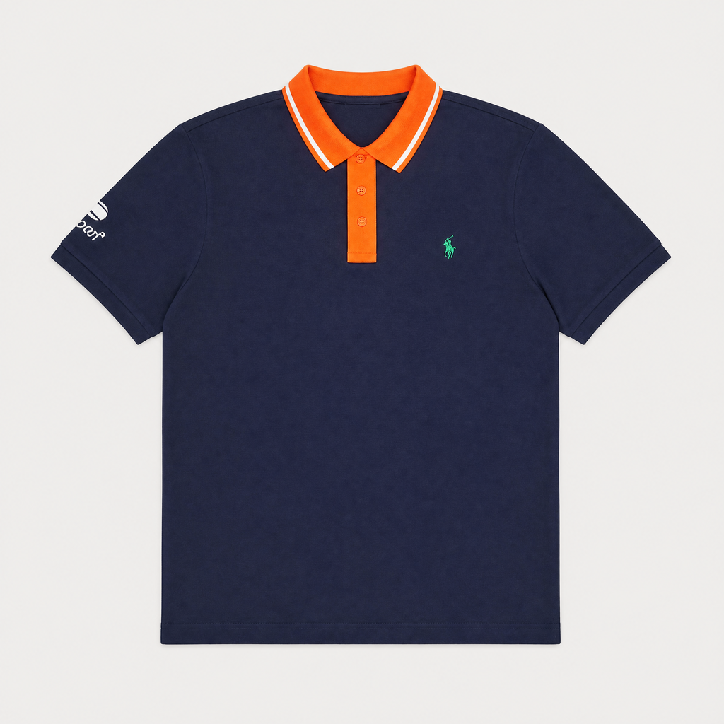 Camiseta 778137 Tipo Polo Azul Oscuro para hombre