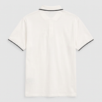 Camiseta 778142 Tipo Polo Crema para hombre