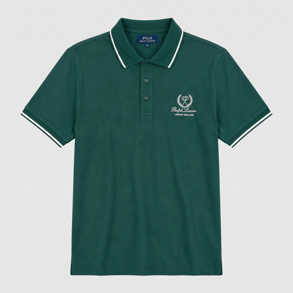 Camiseta 778142 Tipo Polo Verde para hombre