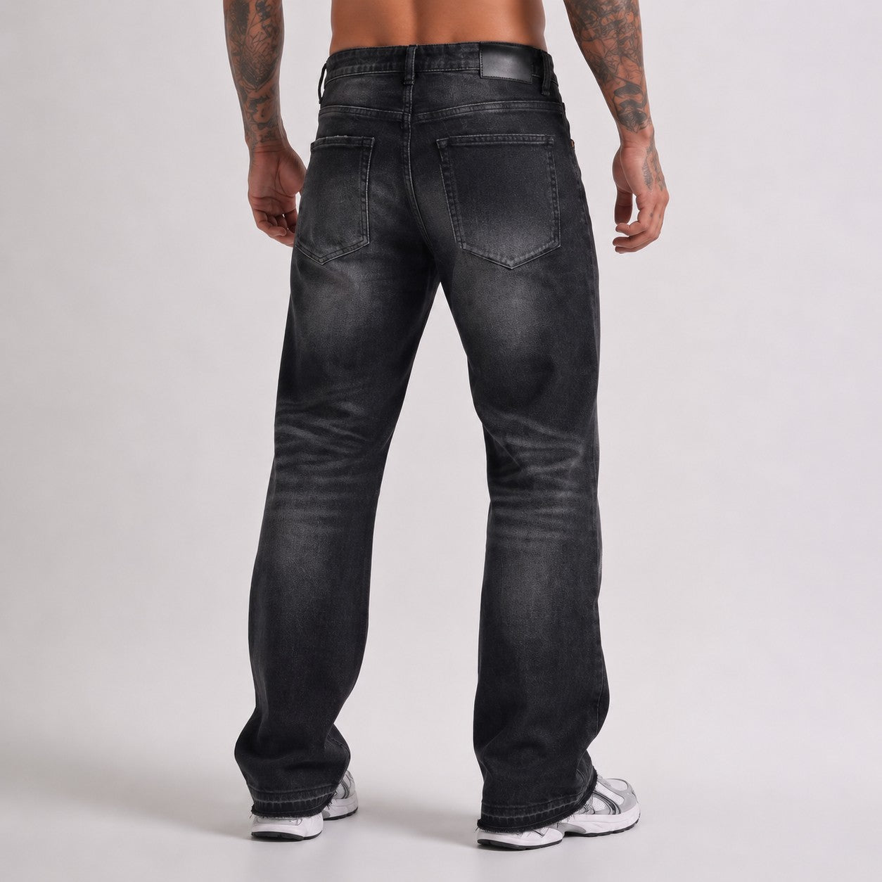 Jean PP PU024L Gris Oscuro Para Hombre