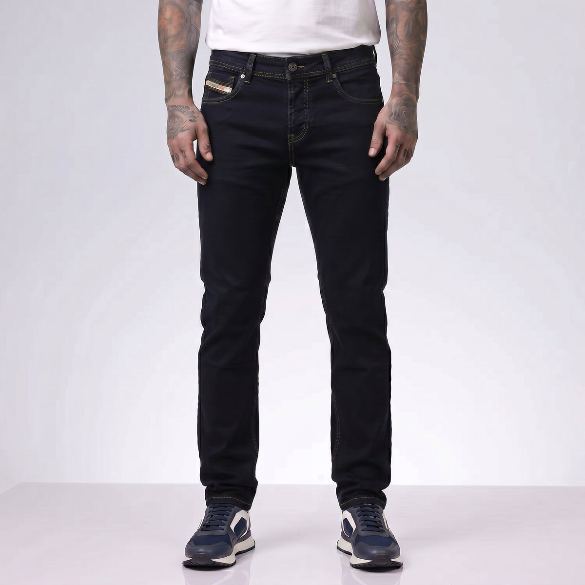 Jean DSL F049 Negro Para Hombre