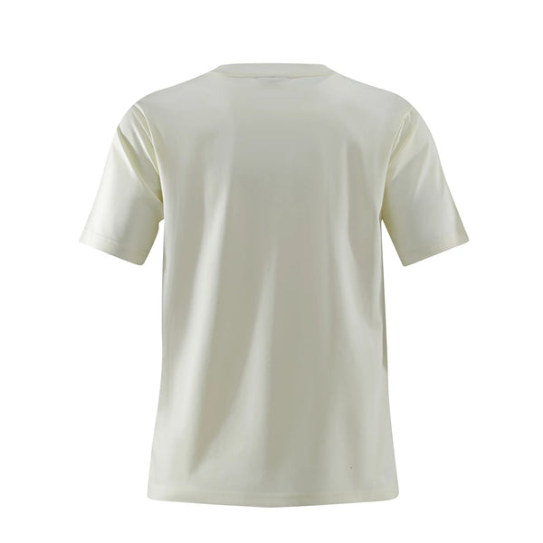 Camiseta 786542 Básica Crema  Para Hombre