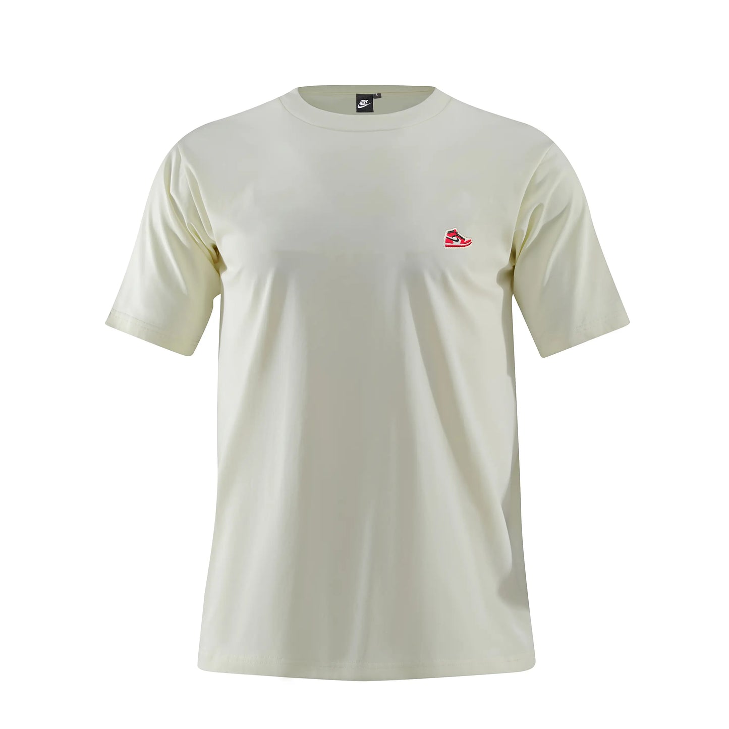 Camiseta 786542 Básica Crema  Para Hombre