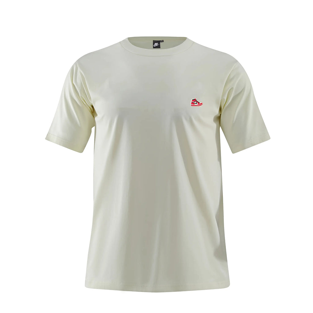 Camiseta 786542 Básica Crema  Para Hombre