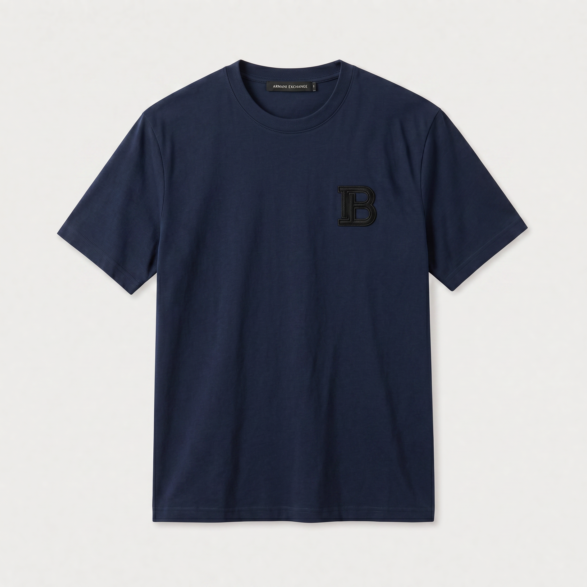Camiseta 786624 Básica Azul Oscuro Para Hombre