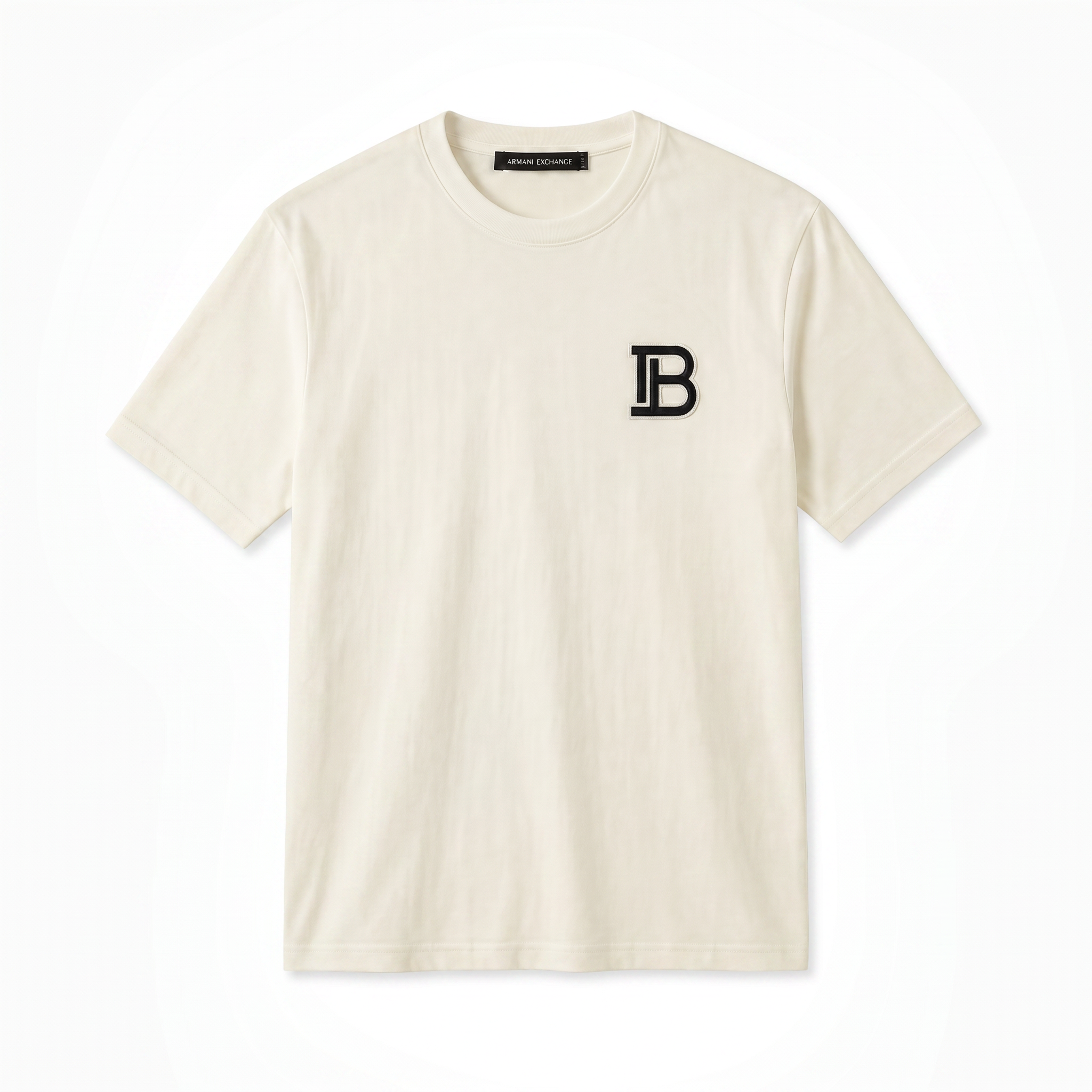 Camiseta 786624 Básica Crema Para Hombre