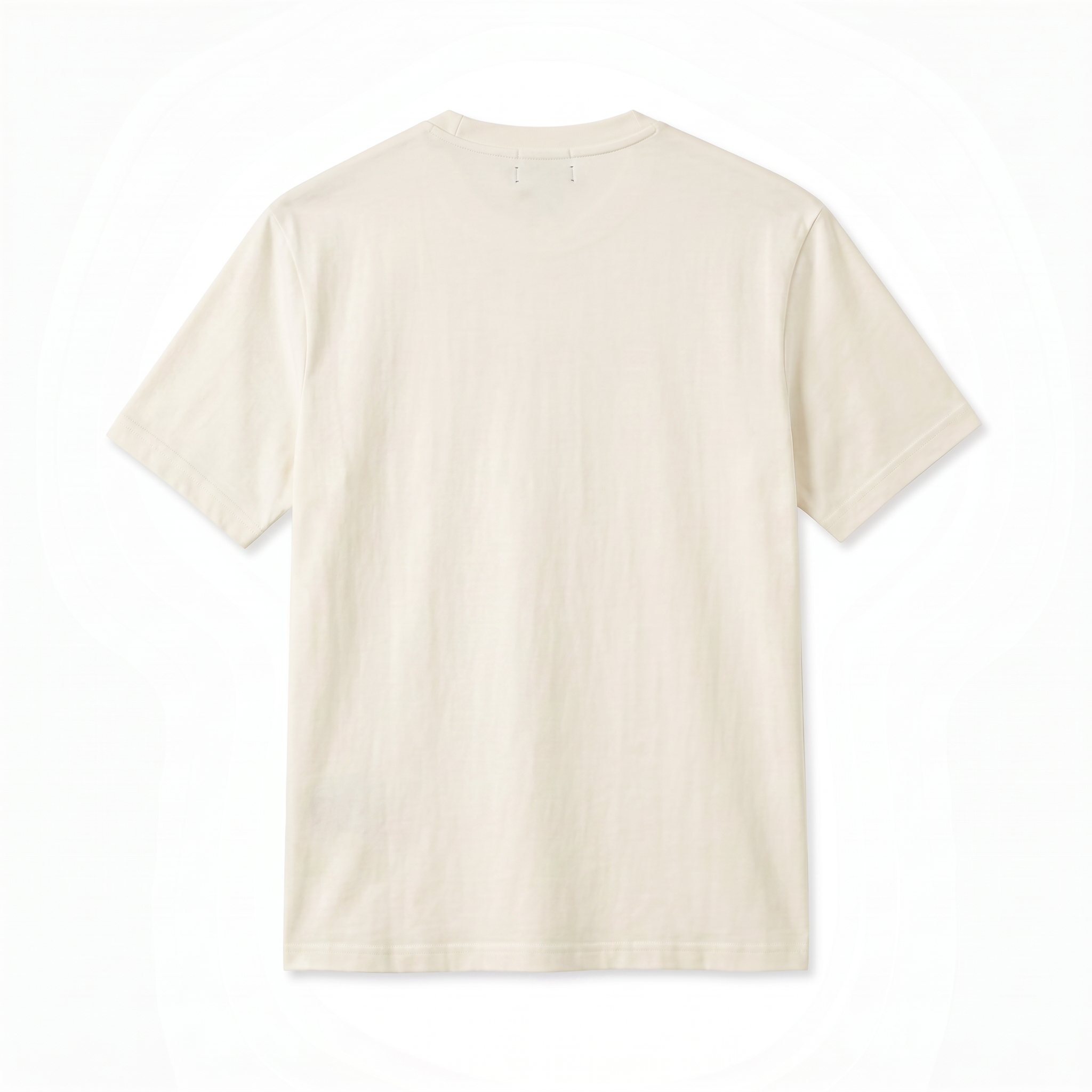 Camiseta 786624 Básica Crema Para Hombre