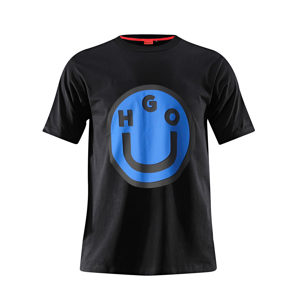 Camiseta 786641 Estampada Negra Para Hombre