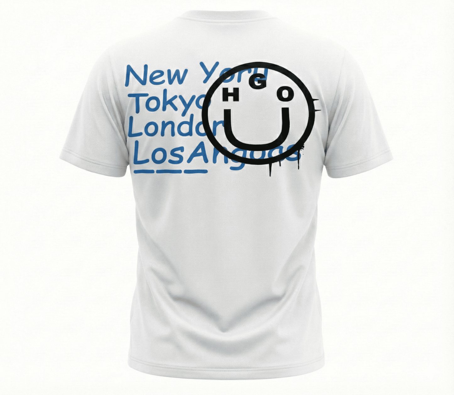 Camiseta 786642 Estampada Blanca Para Hombre