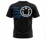 Camiseta 786642 Estampada Negra Para Hombre