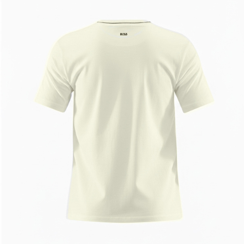 Camiseta 786651 Básica Crema Para Hombre