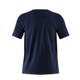 Camiseta 786654 Básica  Azul Oscuro Para Hombre