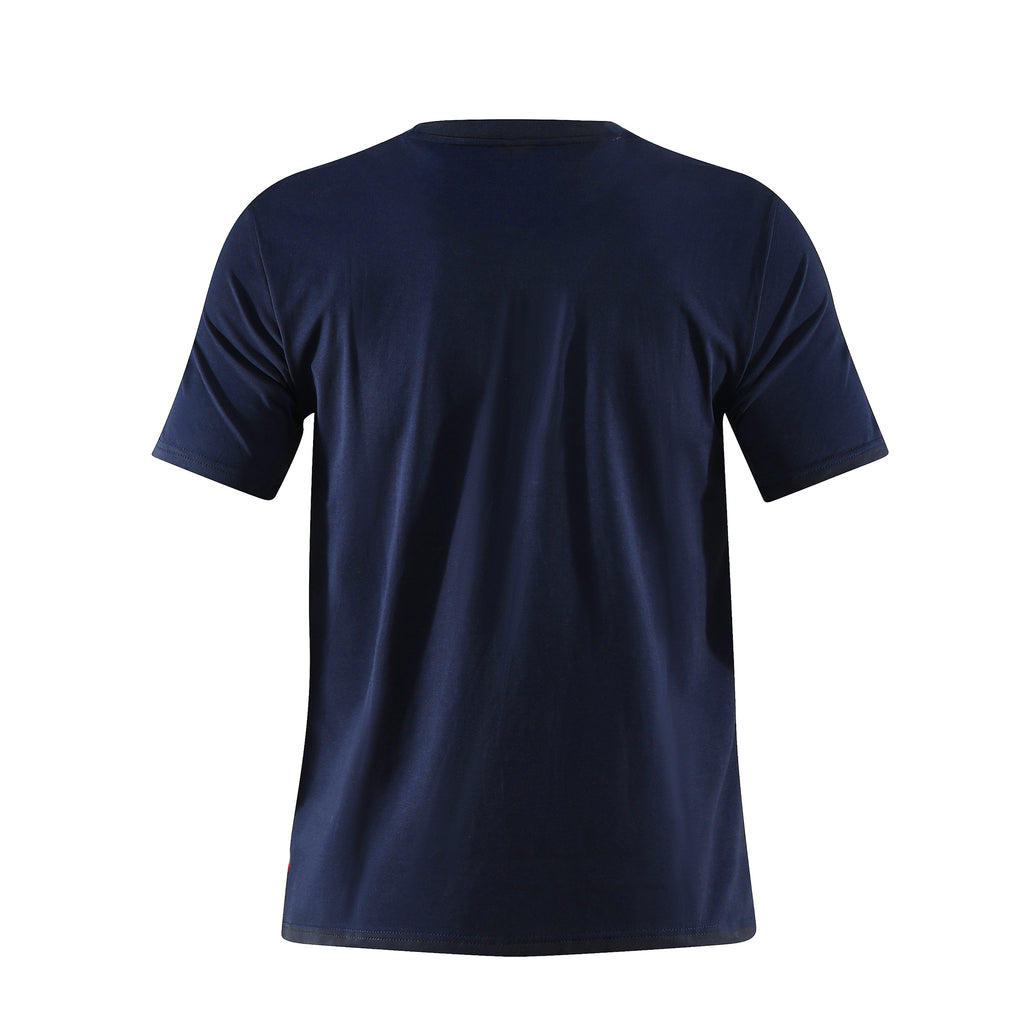 Camiseta 786654 Básica  Azul Oscuro Para Hombre