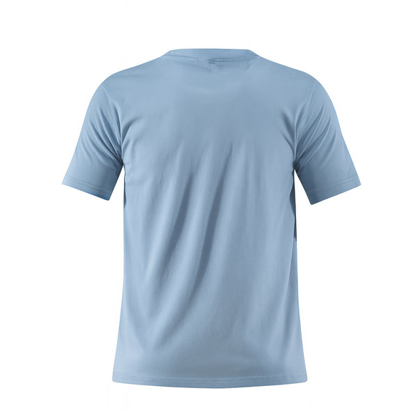 Camiseta 786654 Básica Azul Claro Para Hombre